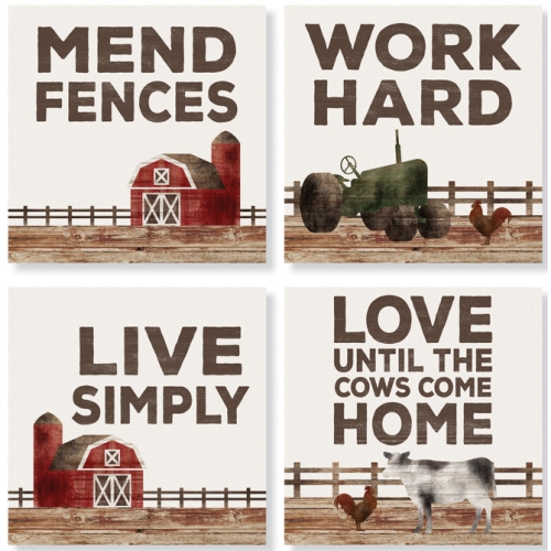 Coaster Farm Rules Assorted