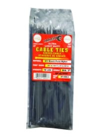 Cable Tie Blk 8" 18# Uld