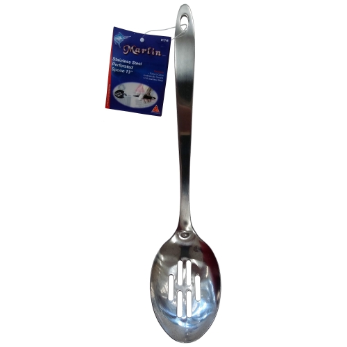 13" Ss Perforated Spoon