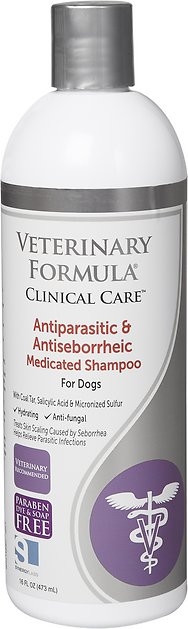 Veterinary Formula Clinical Care Shampoo Anti-Parasitic 16oz