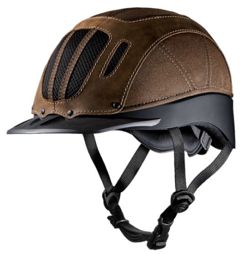 Troxel Riding Helmet Sierra Brown Small