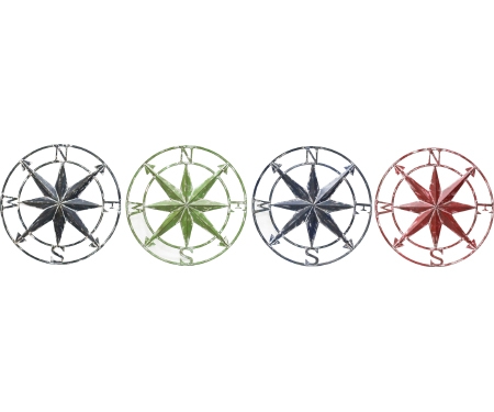 Wall Decor 20" Color Compass