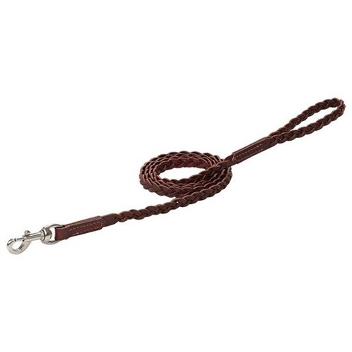 Weaver Leash Leather 5/8"X4' Latigo Braided