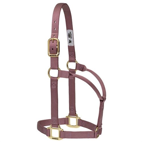 Horse Halter Nylon Weanling/Pony Mauve