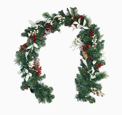 Garland 6' W/light Timer