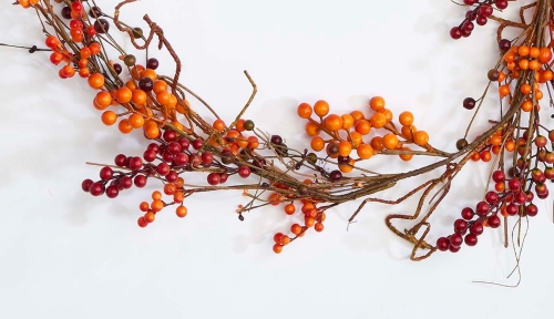 60" Fall Berry Garland