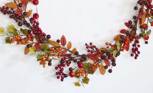 Fall Garland Berry 72"