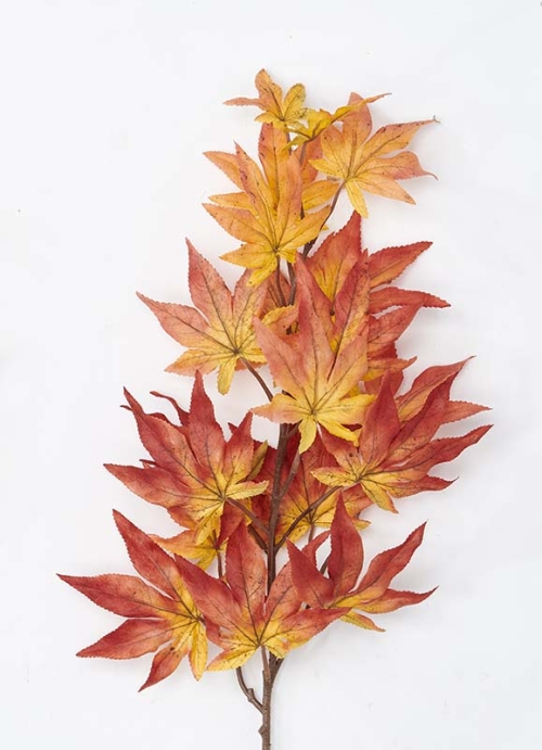 Fall Maple Leaf Spray 30"