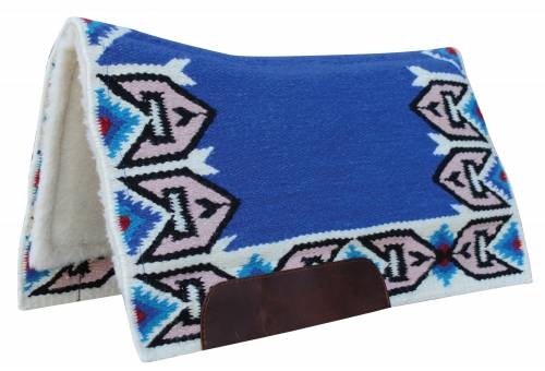 Professionals Choice Western Saddle Pad Ocotillo Ultramarine