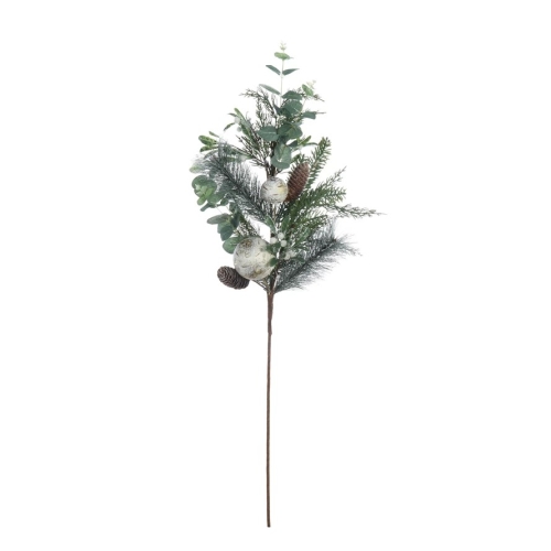 Pick Pine W/ Cone & Birch Balls