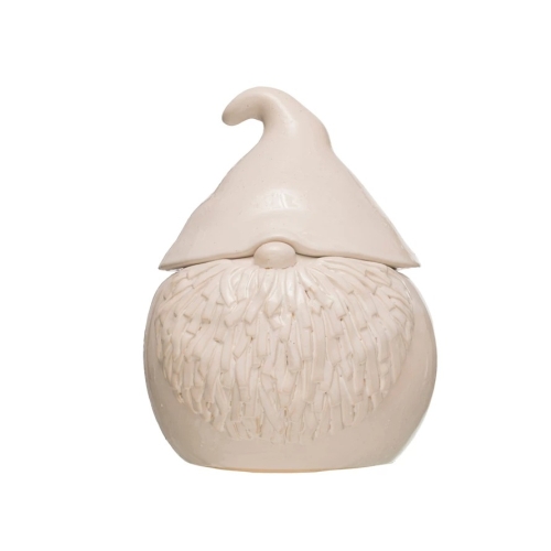 Jar Stoneware Gnome