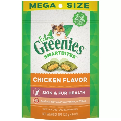 Greenies Chicken Skin & Fur 4.6oz