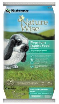 25Lb Nutrena Nature Wise Rabbit 15% Pel