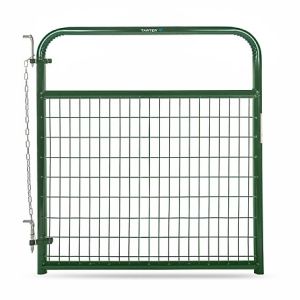4ft 2x4 Wirefilled Grn Ptd Gate