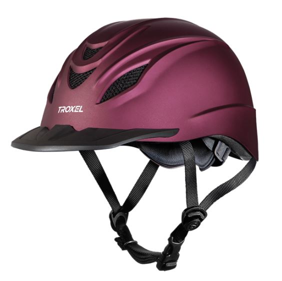 Troxel Riding Helmet Intrepid Mulberry Large
