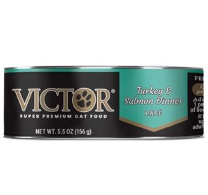 5.5Oz Victor Cat Turkey & Salmon Pate