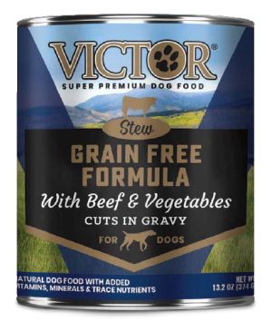 13.2Oz Victor Dog Grain Free Beef & Veg