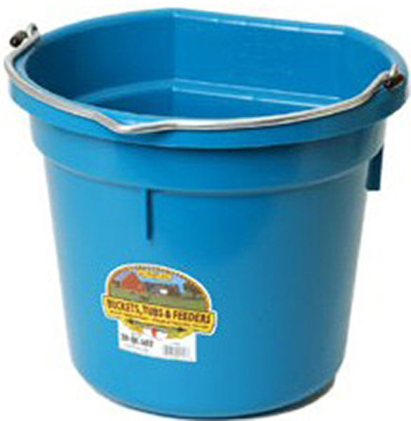 Bucket Flatback 20Qt Teal