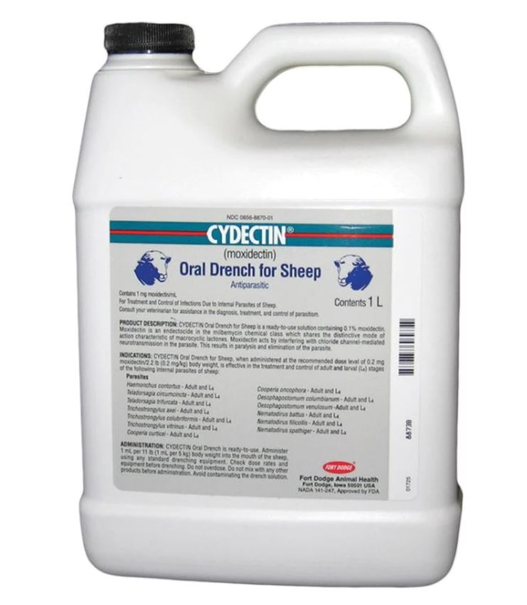 Cydectin Drench Shp Deworm 1l