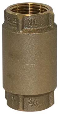 3/4" BRS Check Valve