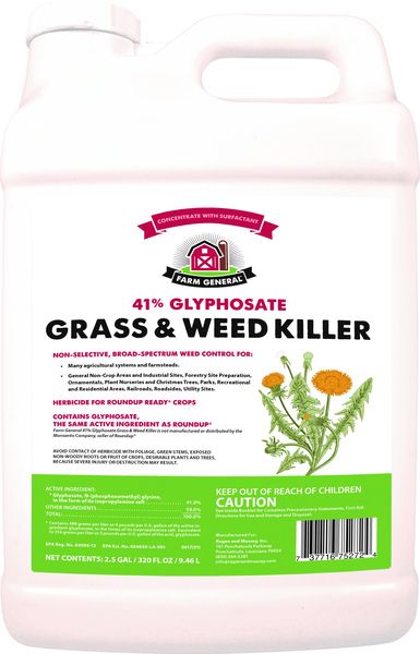 Glyphosate 41% Weed Killer Concentrate 2.5G