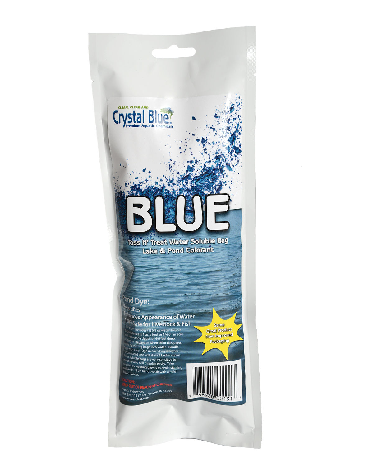 Crystal Blue Toss N Treat 6.8oz