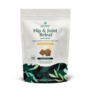 Hip & Joint Releaf Small Dog Peanut Butter Banana Edibites 7.5oz