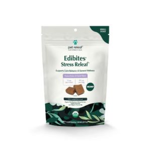 Stress Releaf Small Dog Peanut Butter & Carob Edibites 7.5oz