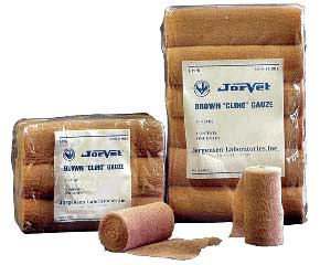 BROWN CLING GAUZE 12pk