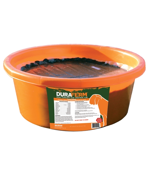 DuraFerm Tub Concept Aid Goat Protein 50lb