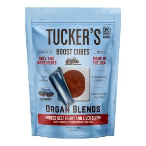 Tuckers Boost Cube Organ Blends Beef Heart 1Lb