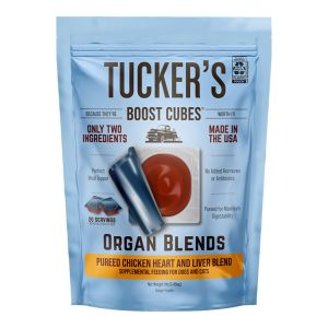 Tuckers Boost Cube Organ Blends Chicken Heart 1Lb