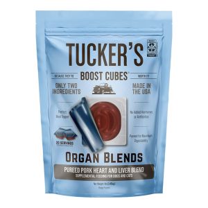 Tuckers Boost Cube Organ Blends Pork Heart 1Lb