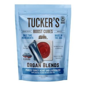 Tuckers Boost Cube Organ Blends Turkey Heart 1Lb