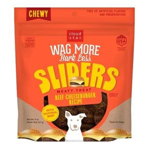 Wag More Beef Chsbrgr Slider 8oz