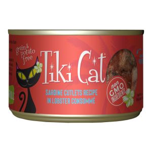 6oz Tiki Cat Sardine & Lobster