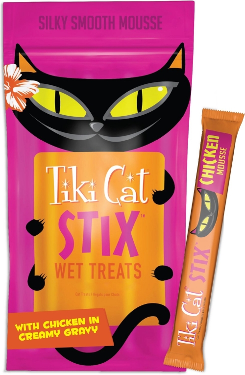 Tiki Cat 3Oz Chicken Mousse Stix
