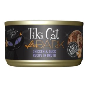 2.8oz Tiki Cat After Dark Chicken & Duck