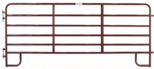 Corral Panel 2" Red 10'x72"