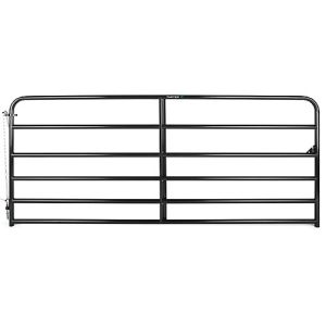 Tube Gate 1-3/4in Black 10ft