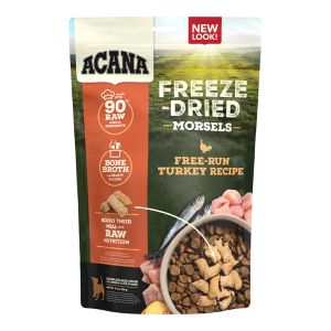 8oz Acana Freeze Dried Grain Free Turkey Morsels