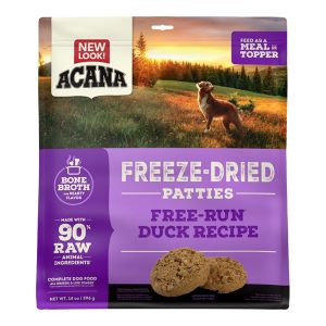 14Oz Acana Freeze Dried Grain Free Duck Patties