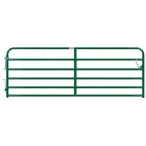 Tube Gate 2in Green 12ft