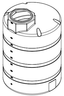 500g Poly Tank 48wx73h