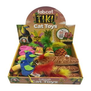 Fabcat Tiki Catnip Toy