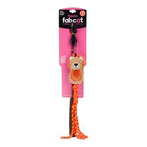 Fabcat Floppy Lion Teaser Toy