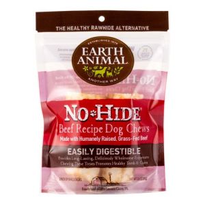 Earth Animal No Hide Beef 2pk 4"