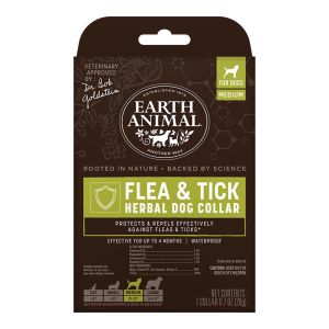 Earth Animal Flea & Tick Collar Dog Medium