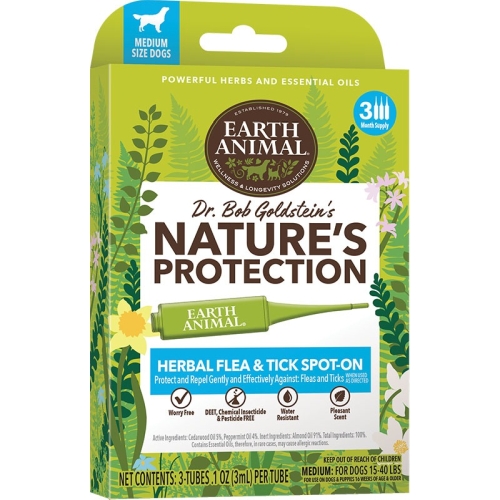Earth Animal Flea & Tick Spot On Dog Medium