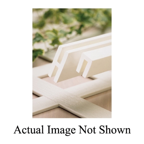 H Channel Lattice White